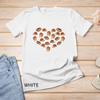 Great Hedgehog Heart Shape Design Unisex T-shirt
