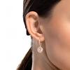 Swarovski Серьги с покрытием из розового золота "Бьющееся сердце" Женские серьги 5504753