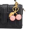 3D Crafts Cherry Keychain Ornaments Cherry Charms Fashion Car Keyring  Lady/Women