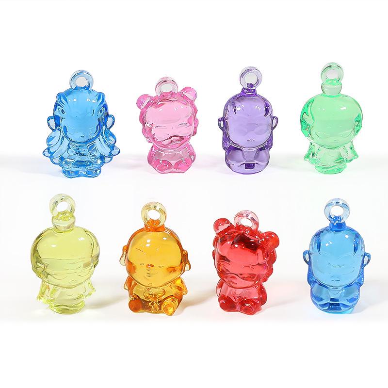Nezha Acrylic Gem Toy Claw Machine Pendant - Amusement Park Accessory