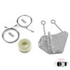 BWR789 Power Window Regulator Repair Set Right for Smart Fortwo MK1 450 1998-2007 2/3-Door Coupe Cabrio Convertible C0002702V001