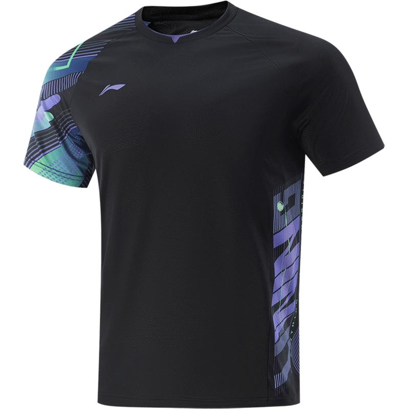 Li-Ning Унисекс Быстросохнущая футболка для настольного тенниса
