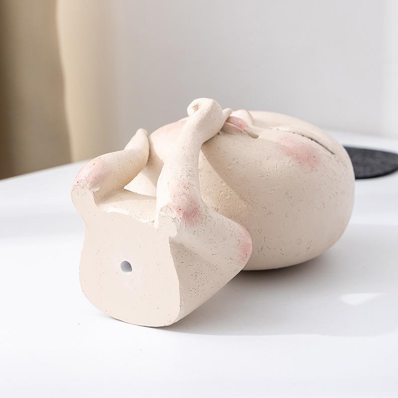 Цветочный горшок из смолы, сочная голова, художественная ваза, плантатор для лица, портретная ваза для садовых растений