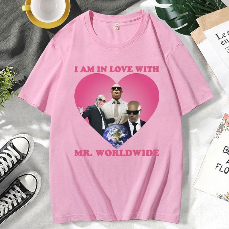 Забавные футболки с графикой Mr Pitbull Worldwide Been There Done That Мужская одежда Мода Лето Винтаж Харадзюку Футболка Мужская