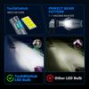 2pcs HLC7F H11 24000LM LED Headlight 9005LED Bulbs Car Bulb Kit High Low Beam  Wireless Headlight Bulbs Halogen Replacement