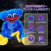 Plush Toy Huggy Woggy Christmas Soft Scary Funny Horror Doll Gift Manga Poppy Hug Game Halloween Decoration Playtime Christmas Gift 40cm (Blue & Pink)