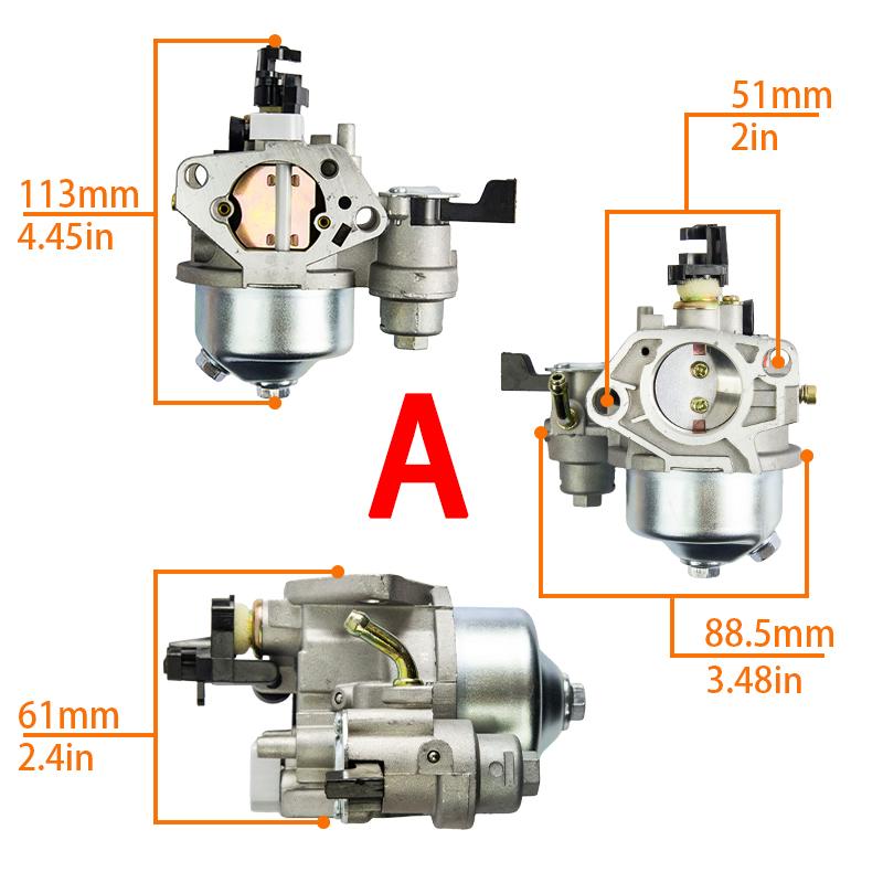 Lawn Mower Garden Tool Carburetor For Honda GX270 GX340 GX360 GX390 GX420 11HP 13HP 16HP Engine Replace 16100-ZF6-V01 Carb