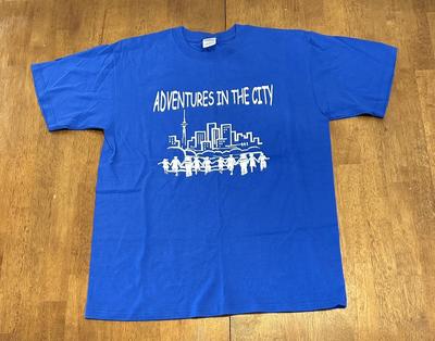 Vintage Adventures In The City Church Mens Kids T Shirt Christian Activities Council Jesus
