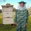 Beekeeper Suit Multipurpose Protect Bee Keeper Outfit with Protective Round Veil Hood for Bee Factory