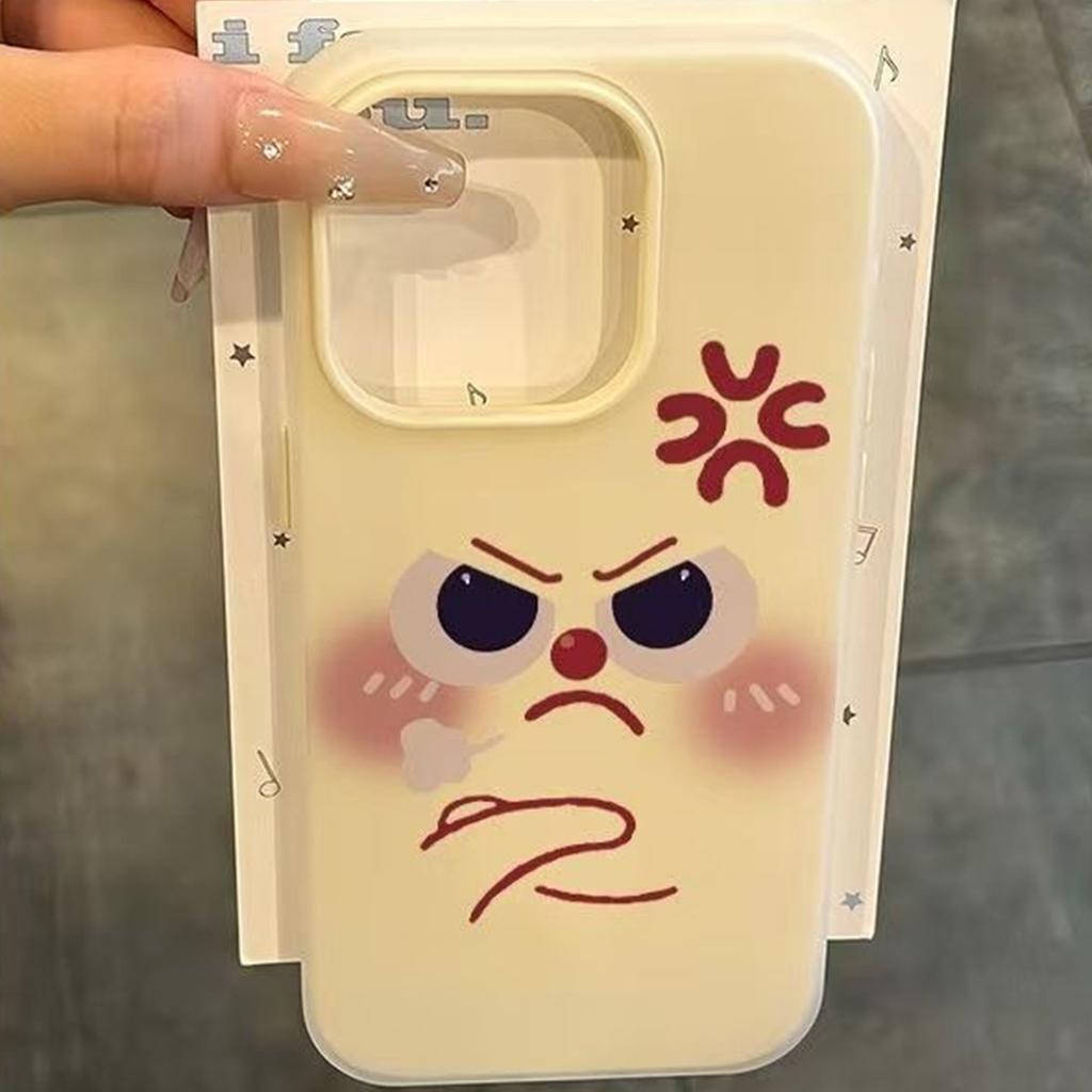 Для IPhone 15 Promax Желейный чехол 2-в-1, Ультратонкий, Персонализированный, Милый, Милый, Интернет-знаменитость, Модный тренд