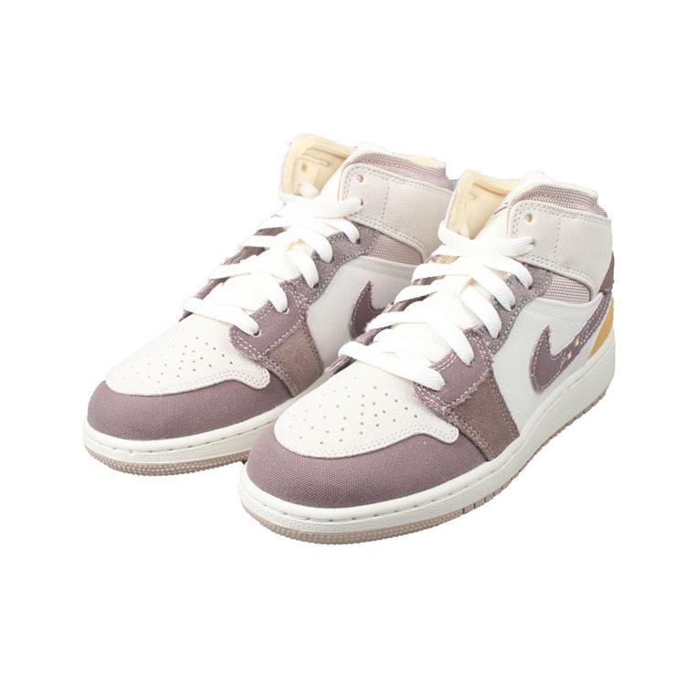 (GS) Air Jordan 1 Mid SE Craft 'Inside Out - Taupe Haze' Kids' DZ4466-102