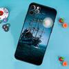 Чехол для телефона Парусник Пиратский корабль Для iPhone 17 Air 14 16 15 11 12 13 Pro Max 12 13 mini 15 16 Plus 16e Чехол Funda