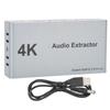 HDMI O Extractor Distributor 2 In 1 Out 4k 30hz HDMI To HDMI Optica Spdif 3.5mm