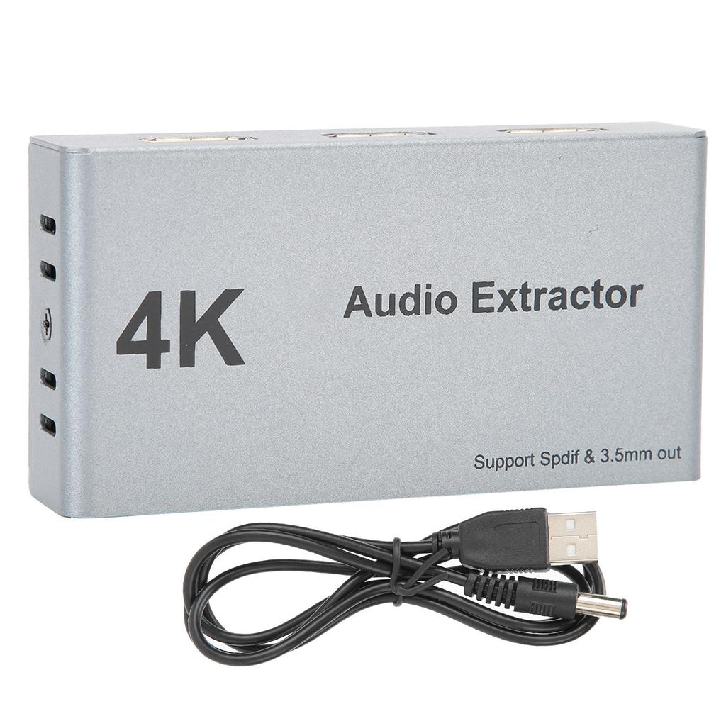 HDMI или Экстрактор-Распределитель 2 в 1 выход 4k 30 Гц HDMI в HDMI оптический spdif 3,5 мм