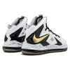 Nike LeBron X Elite White Gold 579834-100