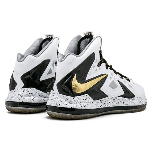 Nike LeBron X Elite White Gold 579834-100
