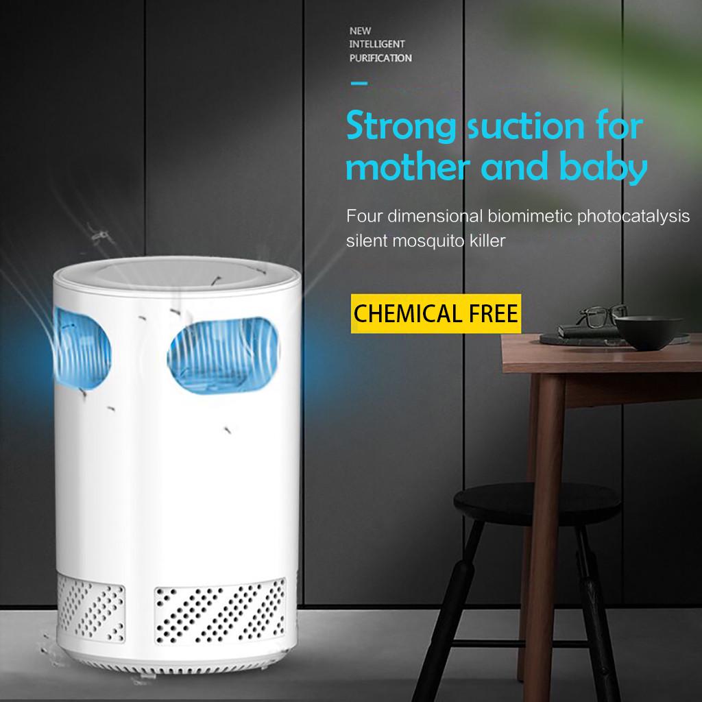 Бесшумный USB-светильник для дома LE, ночник, оскито, ингаляционный тип, ловушка для комаров в помещении