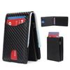 Cross-Border Anti-RFID Metal Card Holder & Money Clip - Magnetically Separable, Multi-Card Slot Men's Wallet