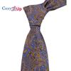 3.15" Fashion Striped PaisleyTies Men Necktie for Wedding