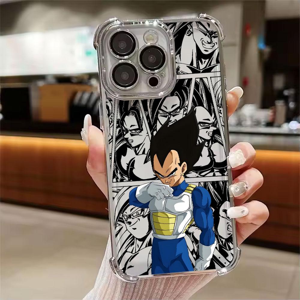 Goku Kakarot Dragons Ball Vegeta Phone Case For Xiaomi 15T 14T 13 Pro 15 F8 Ultra Poco X7 F7 Pro X3 X5 X6 F5 M7 Soft Clear Cover