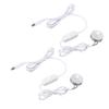 2pcs 5V USB Mini Spotlights 6.6ft Cable Dimmable Small Spot Lights 100-110lm USB Powered LED Display Lights Entryways