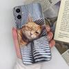 Для Samsung A07 A71 A53 A17 A37 A54 M36 F36 F56 Чехол для телефона Милый мальчик Девочка Этикетка Узор Прозрачный ТПУ Силикон Модный Чехол Для Samsung Бампер