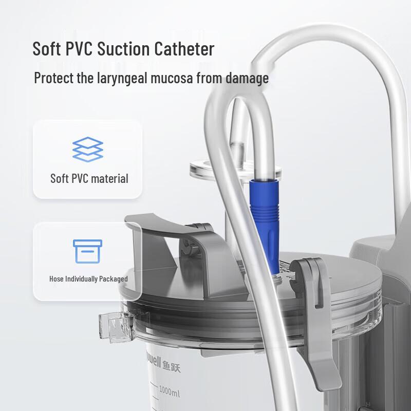 Yuwell 7E-H1 Portable Electric Sputum Suction Device