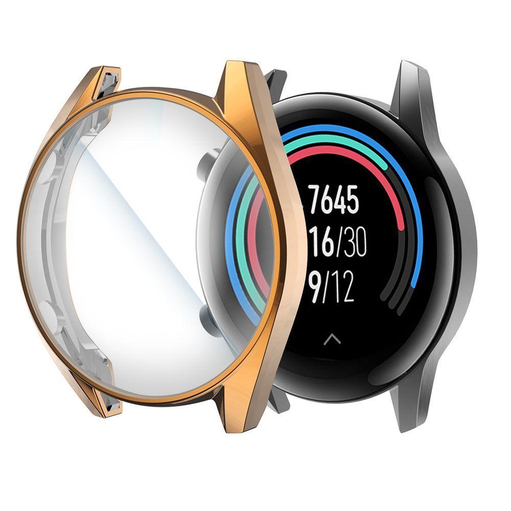 Soft Wristbands Smart Watch Full Screen Protector Plating TPU Case Watch Cover Protective Shell
