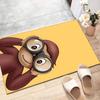 Curious George Polyester Carpet, Soft Indoor Mat for Office Chair, Living Room, Computer Desk - Decorative Home Office Rug Design