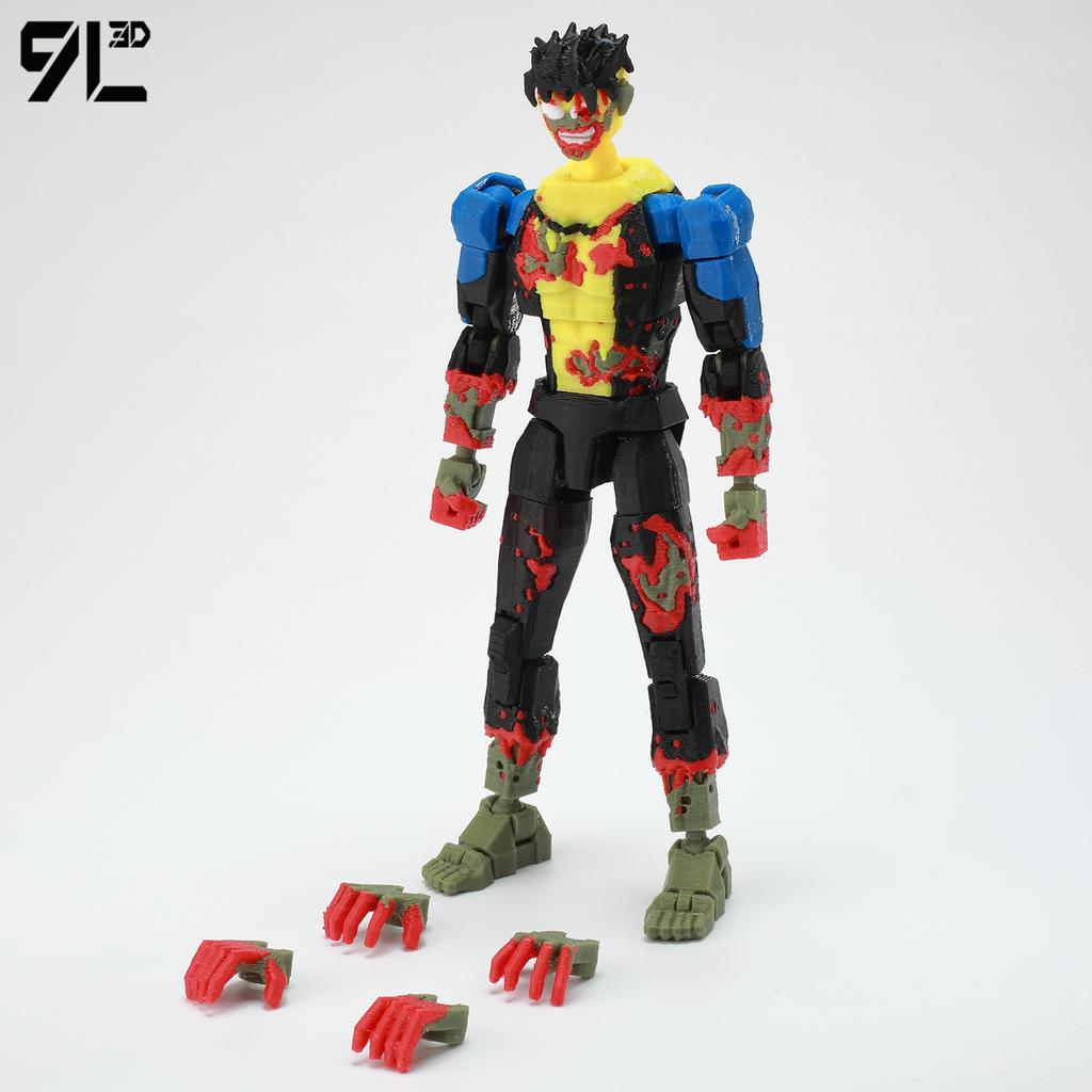 9L3D Printe Dummy13 T13 Непобедимый Марк Грейсон Пуленепробиваемый Марк Грейсон Фигурка Действия Аниме Коллекционная Модель Игрушка Для Детей Подарок
