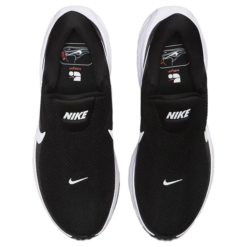 Nike REVOLUTION 8 Ткань износостойкая дышащая низкие беговые кроссовки женские черные HQ2415-001