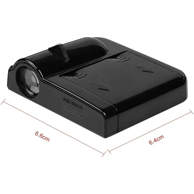 Car Door Emblem Light Welcome Lamp Wireless Laser Projector Auto Decoration LED for Ford Mustang Fiesta Ghia Focus 2 3 4 Mondeo