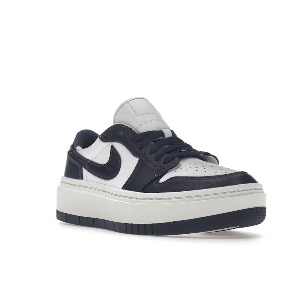 Air Jordan 1 Elevate Low Midnight Navy Женские кроссовки Белый Парус DH7004-141