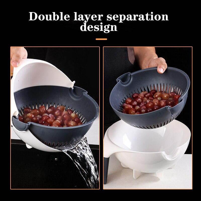 НОВЫЙ домашний слайсер Овощерезка Картофелечистка Терка для моркови и лука с ситом Кухонные принадлежности Овощерезка Терка