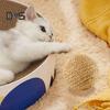 Cat Sisal Ball Interactive Cat Scratching Ball Toy Natural Sisal Scratcher Ball with Sound for Kitten Teeth Cleaning Training