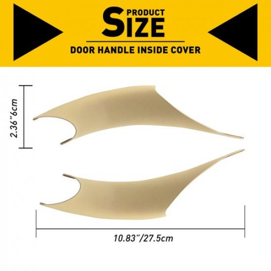 Inner Door Handle Cover Ide Protect Case Beige For BMW 3 Series F30 F35 328I