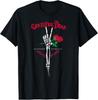 Grateful Dead Skeleton Hand Peace with Roses Vintage Band T-Shirt