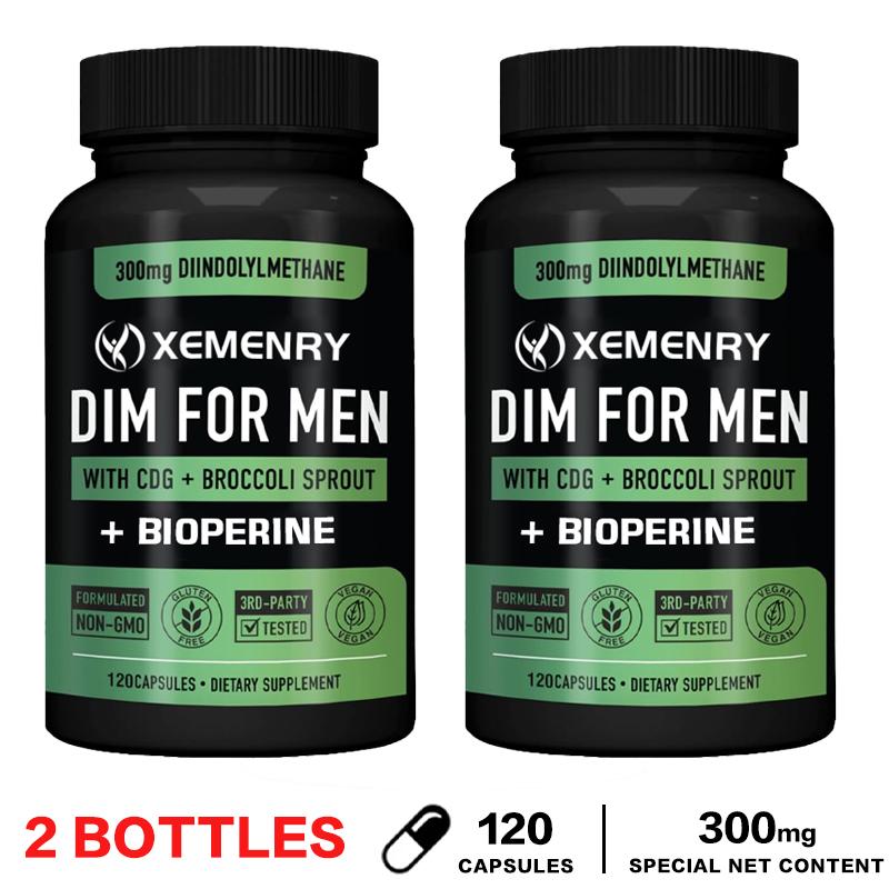 XEMENRY - 300 мг ДИМ, CDG (глюконат кальция), ростки брокколи и алкалоиды - Энергия