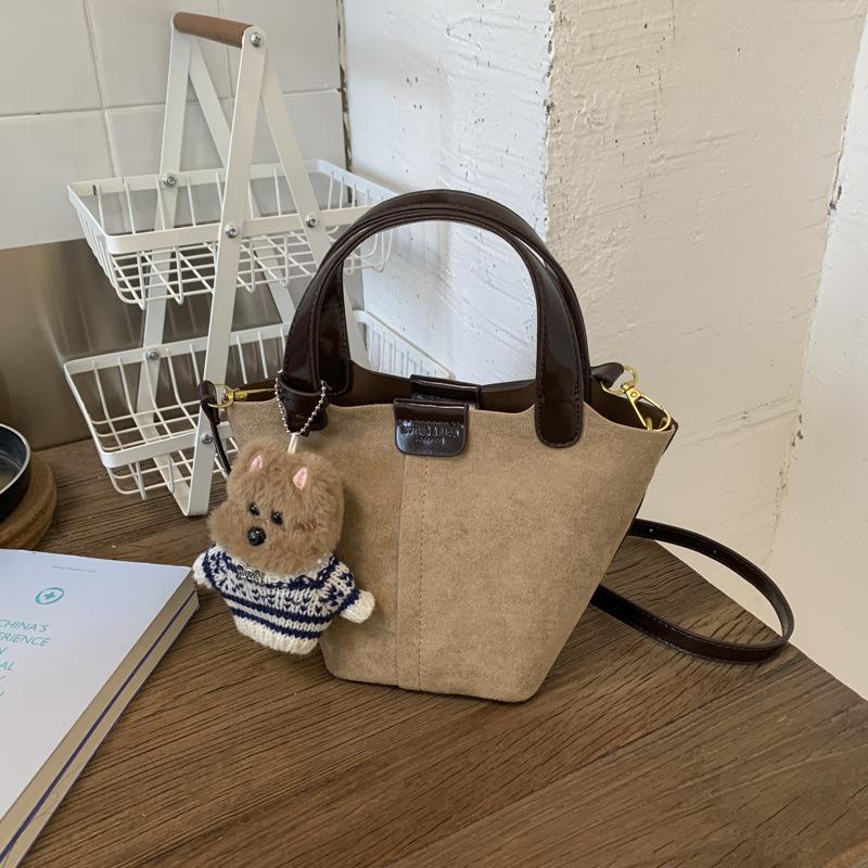 Премиальный ретро маленькая сумка женская 2025 новая мода универсальная сумка-мессенджер популярная сумка-тоут сумка-ведро