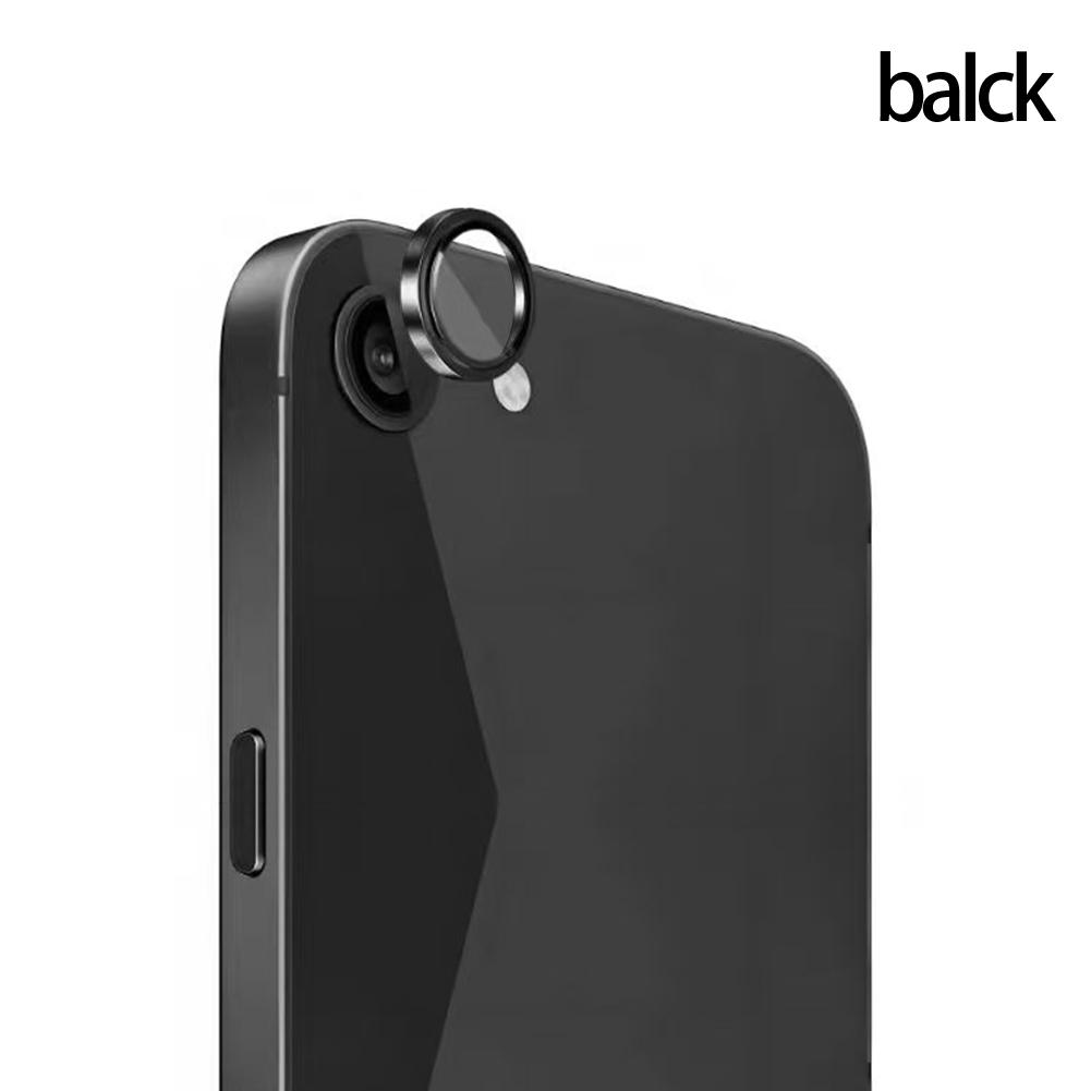 Защитная пленка для объектива камеры iPhone 16E 9H из закаленного стекла, декоративная рамка экрана D3A0