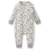 Baby Nest Baby Size Long Cotton Pajamas Boys' Romper, 80, Open-Front Coverall, Sleeves, Cute, 100%