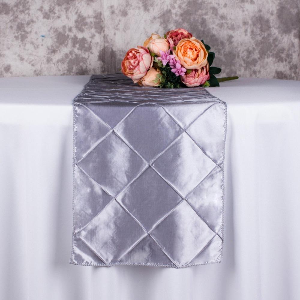 Elegant Taffeta Table Runner Minimalist Decorative Tablecloth Modern Table Flag  Hotel Banquet
