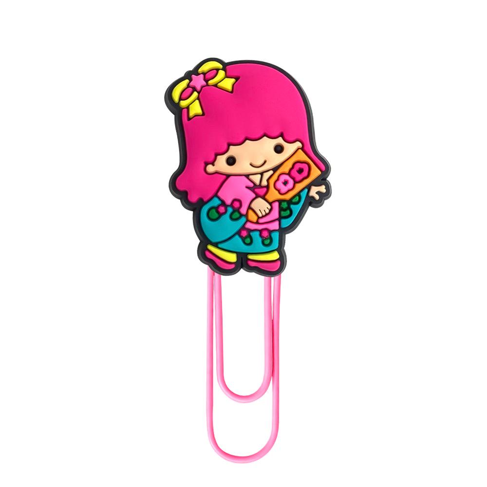 Милый мультяшный ПВХ скрепка-закладка в форме буквы U от Sanrio