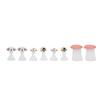8 Pcs Non-slip Pedicure Toe Dividers Soft Silicone Reusable Toe Dividers  Home Use
