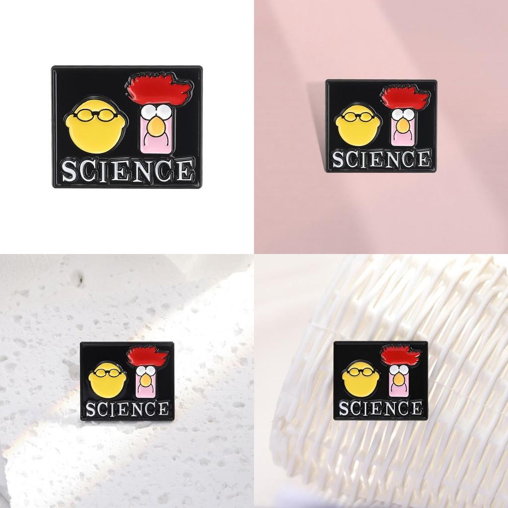 Alloy Cartoon Eyecatching Character Brooch Pin For Fashionable Clothing Bags And