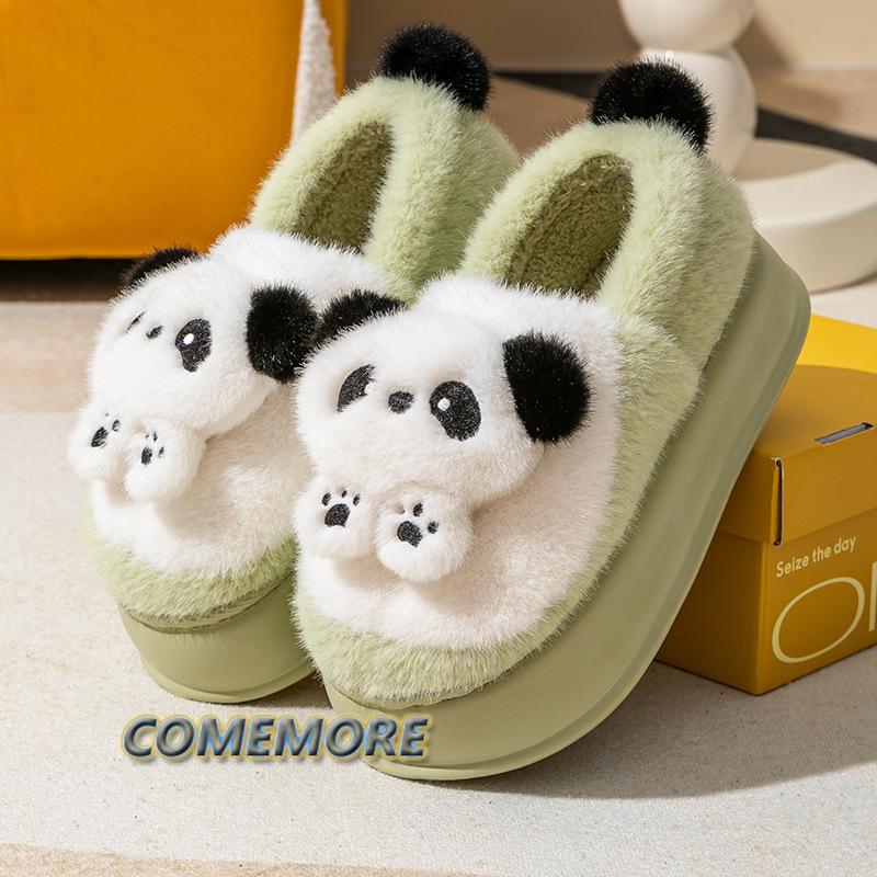 2025 Trend Slipper женские теплые домашние тапочки женские тапочки зимняя обувь с удобной круглой головкой классическая нескользящая платформа