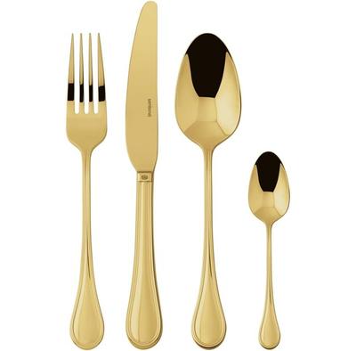 Набор столовых приборов Sambonet Royal, с PVD-покрытием золотом, 24 предмета (52763G81)