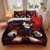 Shadow Hedgehog Print 3Pcs Bedding Setduvet Cover With 2 Bedropillowcase Home Birthday Gift