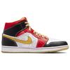 Кроссовки унисекс Air Jordan 1 Mid SE GC XQ 2022 Белое золото-Dust Sport-красный DV0576-176