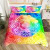 Tie Dye Bedding Set Boho Psychedelic Duvet Cover for Kids Children Teens Adult Hippie Tie Dye Comforter Cover